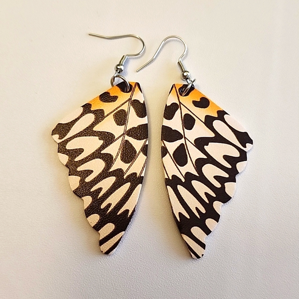 BUTTERFLY Earrings Butterfly Wing Spring Summer Fall